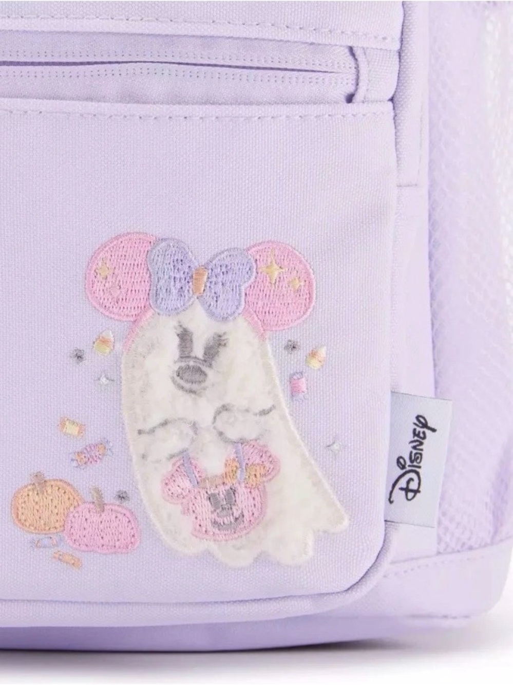 Disney Parks 2026 Mickey Minnie Mouse Cutie Ghost Halloween Backpack Hey Boo - Picture 5 of 7